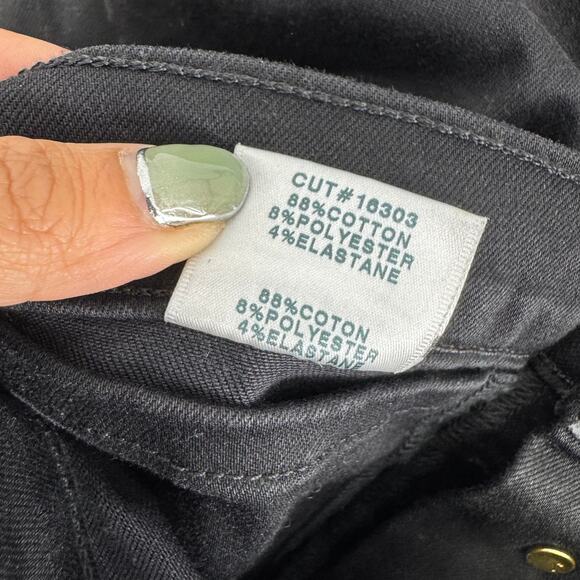 J BRAND Sabine High-rise Skinny Jeans In Black - Picture 6 of 7